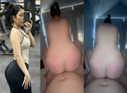 Cô nàng cưỡi như máy bơm làm anh tét đỏ mông