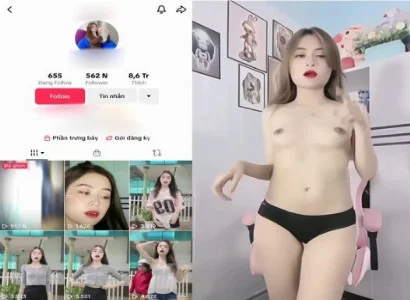 Anh chơi em Tiktoker da trắng thể hình cực ngon